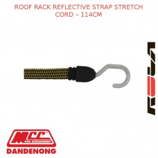 ROOF RACK REFLECTIVE STRAP STRETCH CORD - 114CM